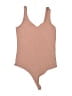 Klassy Network Tan Bodysuit Size M - photo 1