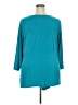 Susan Graver Teal 3/4 Sleeve Top Size 2X - photo 2