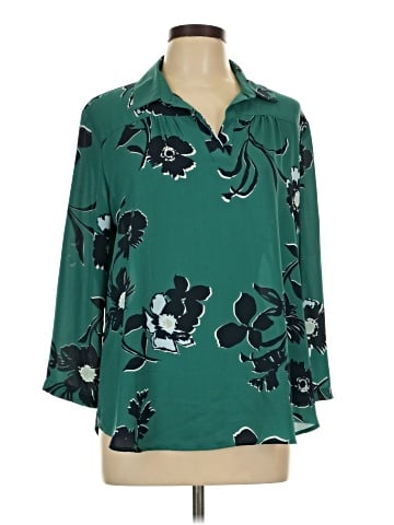 Van Heusen 3/4 Sleeve Blouse (view 1)