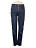 Ann Taylor LOFT Solid Blue Jeans Size 25 waist - photo 1