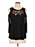 Signature Studio Black Long Sleeve Top Size L - photo 1