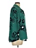 Van Heusen 100% Polyester Floral Green 3/4 Sleeve Blouse Size L - photo 4