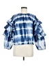 Ulla Johnson Blue 3/4 Sleeve Blouse Size 8 - photo 1