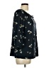 J.Jill Blue Black 3/4 Sleeve Blouse Size L (petite) - photo 4