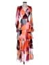 Hutch 100% Polyester Orange Cocktail Dress Size XS - photo 1