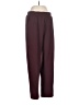 Ann Taylor LOFT Solid Burgundy Casual Pants Size S - photo 1