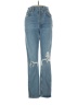 AGOLDE Graphic Blue Jeans Size XS (estimated) - photo 1