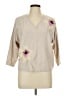 Aaeda Tan 3/4 Sleeve Blouse Size L - photo 1