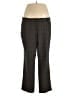 Avenue Plaid Brown Dress Pants Size 16 - photo 1