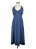 Athleta Solid Blue Casual Dress Size 8 (tall) - photo 1