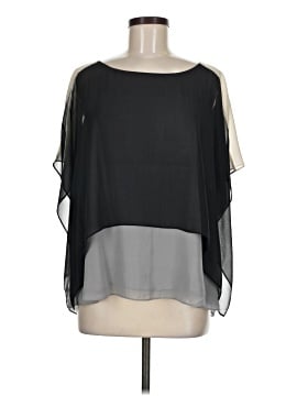 Eileen Fisher Short Sleeve Silk Top