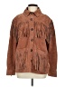 Blank NYC 100% Leather Brown Leather Jacket Size M - photo 1