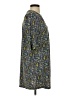 Aryeh Paisley Gray Casual Dress Size S - photo 4
