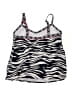 Kim Rogers Animal Print Black Swimsuit Top Size 16 - photo 2