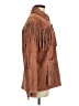 Blank NYC 100% Leather Brown Leather Jacket Size M - photo 4
