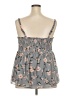 Torrid 100% Polyester Gray Sleeveless Blouse Size 2X Plus (2) - photo 2