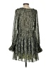 Cinq à Sept Paisley Floral Camo Green Casual Dress Size 4 - photo 2