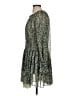 Cinq à Sept Paisley Floral Camo Green Casual Dress Size 4 - photo 5