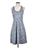 MPG Chevron-herringbone Blue Casual Dress Size S - photo 1