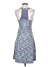 MPG Chevron-herringbone Blue Casual Dress Size S - photo 2
