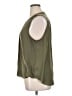 Vince Camuto 100% Polyester Green Sleeveless Blouse Size XL - photo 5