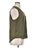 Vince Camuto 100% Polyester Green Sleeveless Blouse Size XL - photo 4
