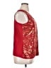 Covington Red Sleeveless Blouse Size XL - photo 4