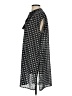 J.Crew Polka Dots Black Casual Dress Size S - photo 5