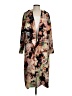 Badgley Mischka 100% Polyester Gold Trenchcoat Size 0 - photo 1