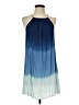 Accessorize 100% Viscose Tie-dye Blue Casual Dress Size XS - photo 1