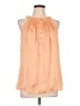 Violet & Claire 100% Polyester Orange Sleeveless Blouse Size L - photo 1