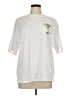 Shein White Short Sleeve T-Shirt Size 12 - photo 1