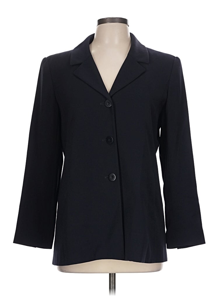 Pre-owned Doncaster Collection Blazer Jacket In Black