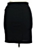 Ellen Tracy Solid Black Casual Skirt Size L - photo 2
