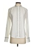 NSF 100% Cotton Ivory Long Sleeve Blouse Size S - photo 1
