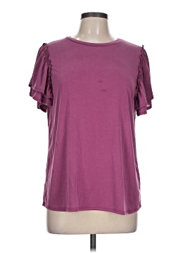 Green Envelope Short Sleeve Top