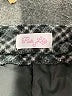 Pink Lily 100% Polyester Tweed Gray Casual Skirt Size L - photo 4