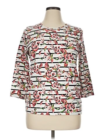 Rafaella 3/4 Sleeve Blouse (view 1)