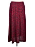 L.L.Bean Paisley Red Casual Skirt Size M (petite) - photo 1