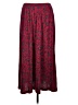 L.L.Bean Paisley Red Casual Skirt Size M (petite) - photo 2