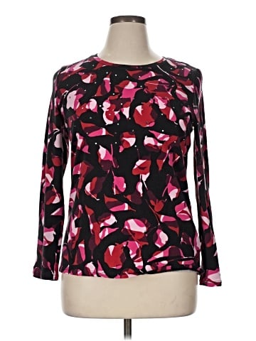 Rafaella Long Sleeve Top (view 1)