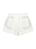 Vince. 100% Cotton Metallic White Shorts Size S - photo 2