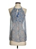 Joie 100% Silk Blue Sleeveless Silk Top Size XS - photo 1