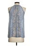Joie 100% Silk Blue Sleeveless Silk Top Size XS - photo 2