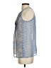 Joie 100% Silk Blue Sleeveless Silk Top Size XS - photo 5