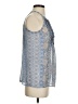 Joie 100% Silk Blue Sleeveless Silk Top Size XS - photo 4