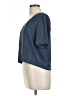 Babaton 100% Polyester Blue Short Sleeve Top Size L - photo 5