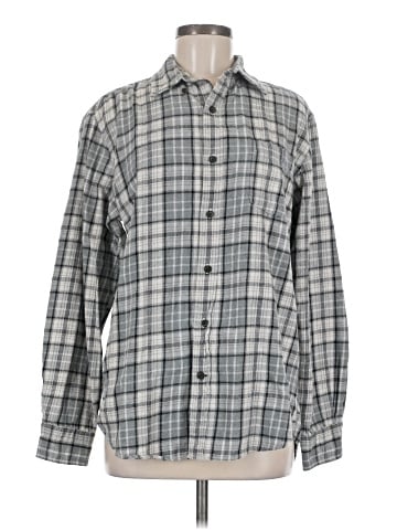 St. John's Bay Long Sleeve Button-Down Shirt (view 1)