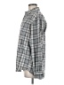 St. John's Bay Plaid Gray Long Sleeve Button-Down Shirt Size M - photo 5