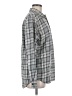 St. John's Bay Plaid Gray Long Sleeve Button-Down Shirt Size M - photo 4